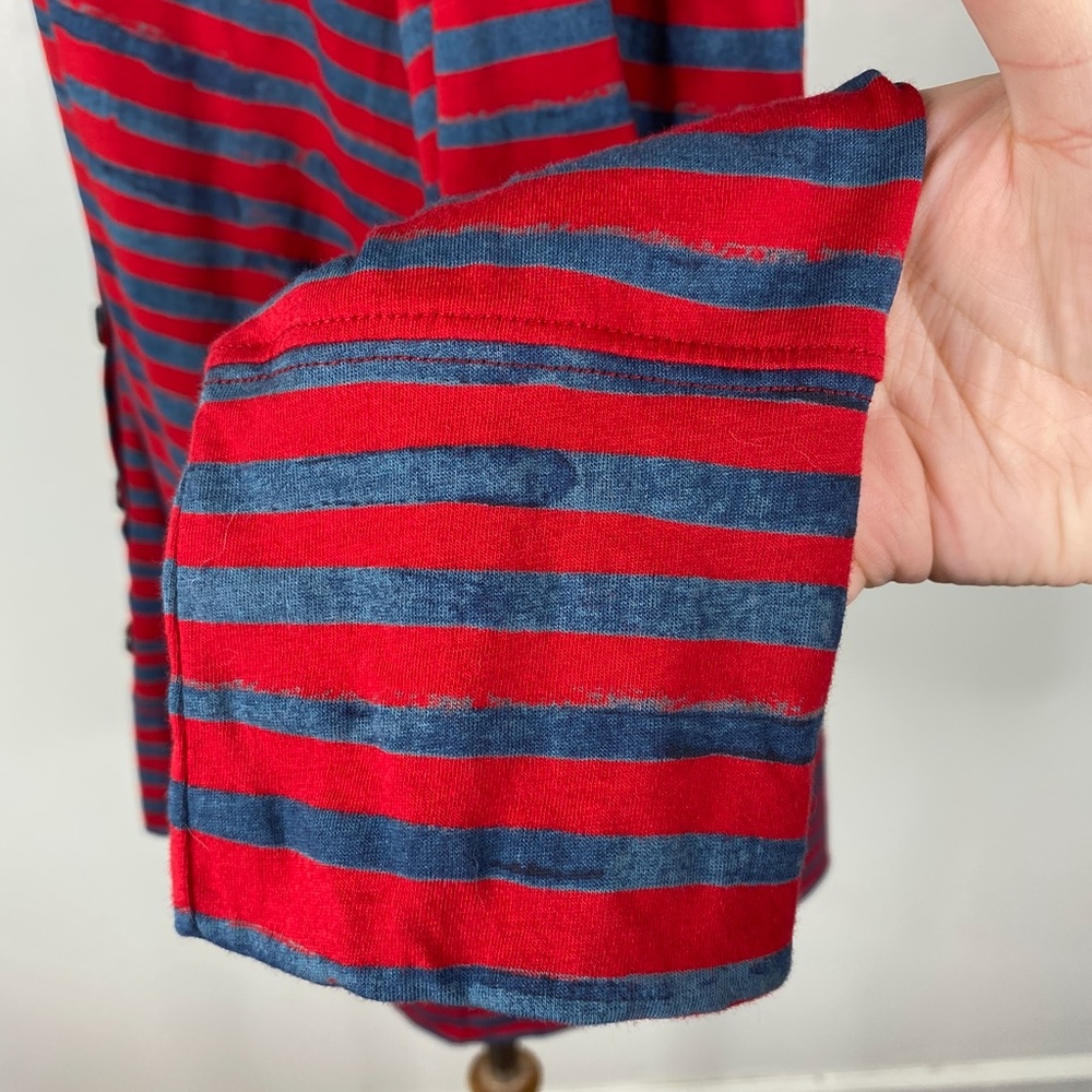 The Territory Ahead Lightweight Cardigan Sz. XL Red Stripe - Picture 6 of 12